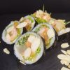 Pear salmon futomaki 